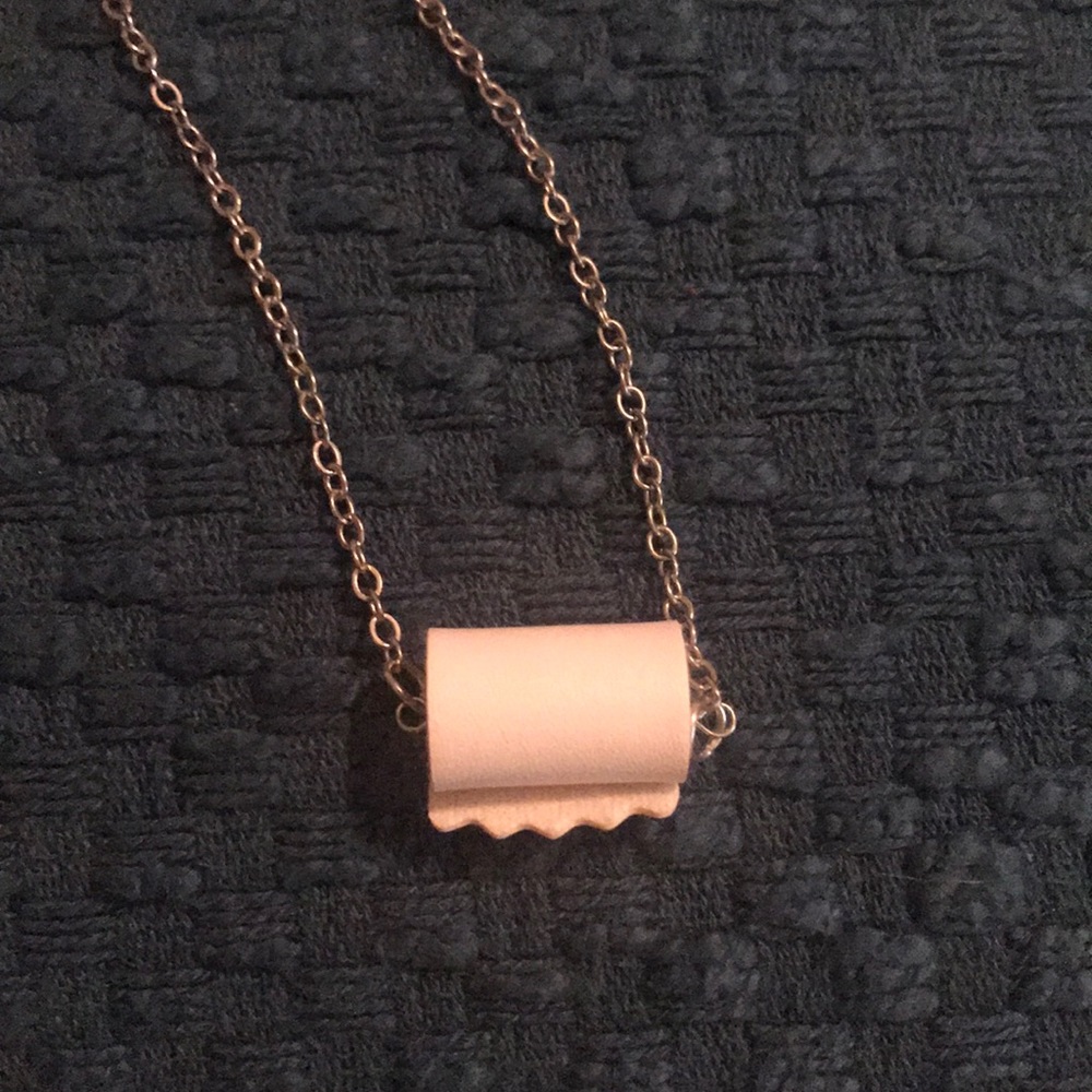 Toilet Paper Necklace